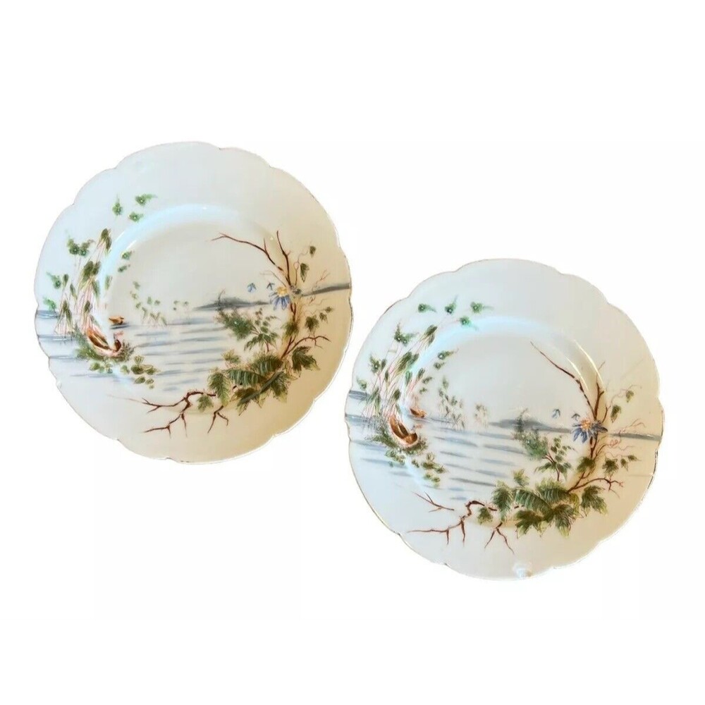 Charles Field Haviland Salad Plates 8 1/2” (Set of 2)